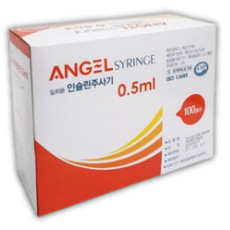 Angel Insulin syringe 0.5ml 31g 8mm